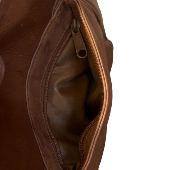 Paul‎ & Taylor Genuine Brown Leather Small Backpack
